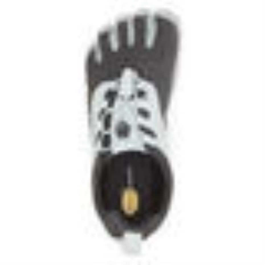 Siyah-gri V-run Retro Erkek Vibram